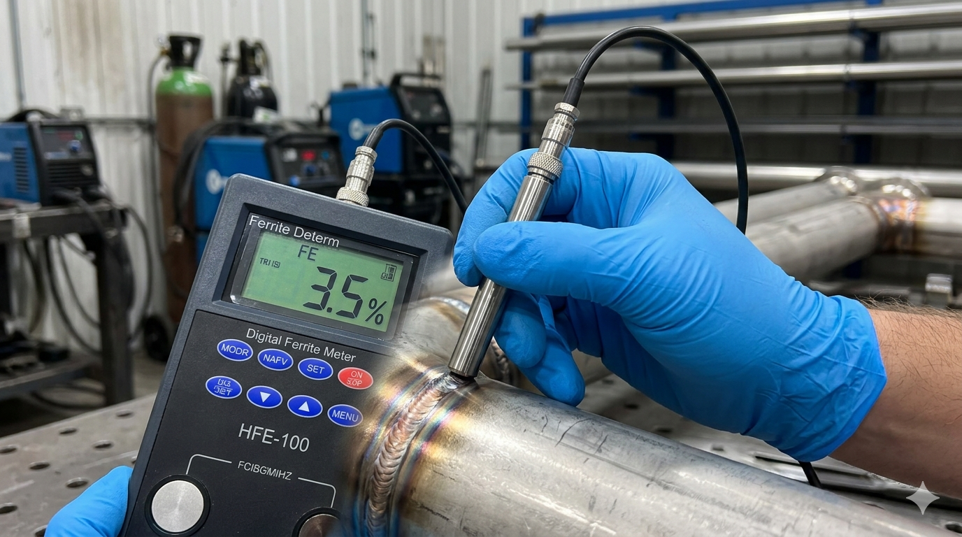 Pentingnya Pengendalian Kadar Ferrite pada Stainless Steel dan Baja Dupleks untuk Mencegah Retak Las (Hot Cracking)