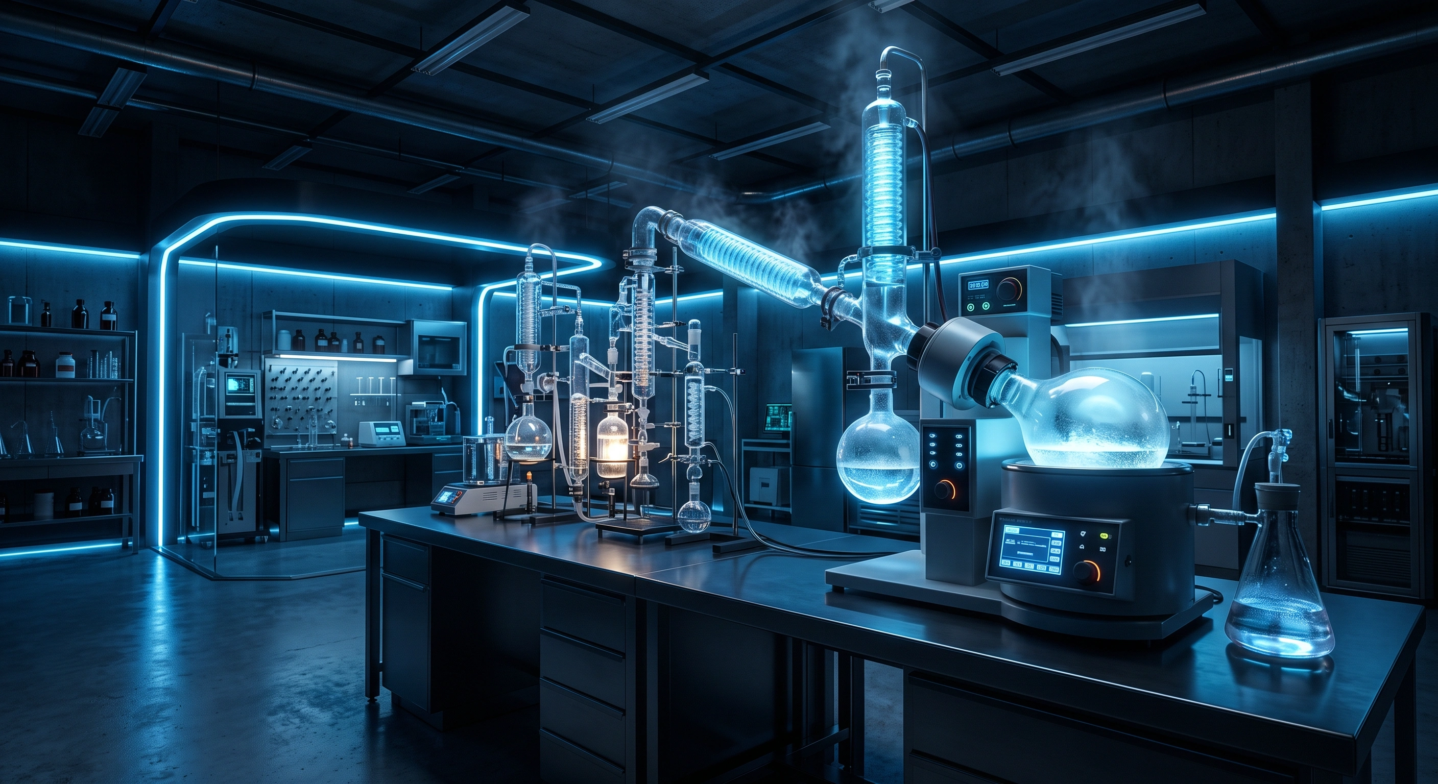 Atasi Bottleneck Ekstraksi Laboratorium: Upgrade Rotary Evaporator Kapasitas Besar dan Multi Manifold Modern
