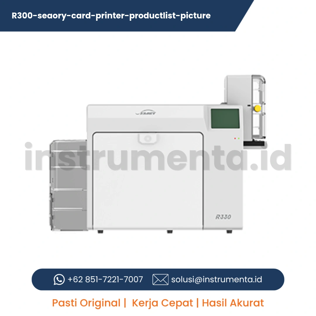 Jual Seaory R330 Desktop Retransfer Dual-sided Card Printer Distributor Resmi Ready Stock